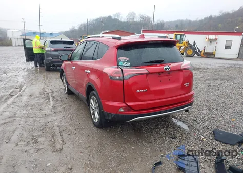 2016 Toyota Rav4 Limited из США, поврежденный, VIN JTMDFREV8GJ085375